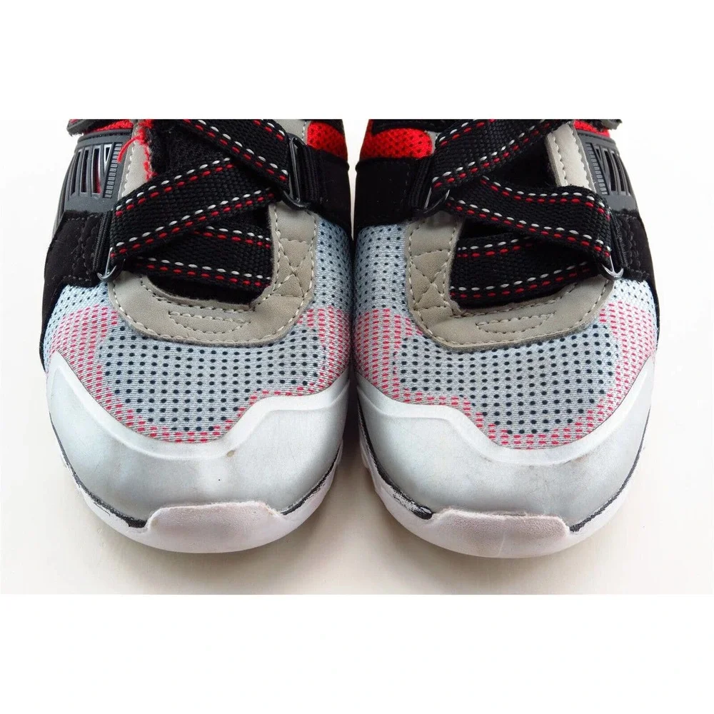 Skechers S-Lights Gray Synthetic Athletic Toddler Boys‎ Sz 10